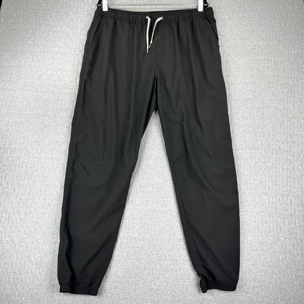 Vuori Transit Jogger Mens XL Black Recycled Performance outdoor Lined Pants
